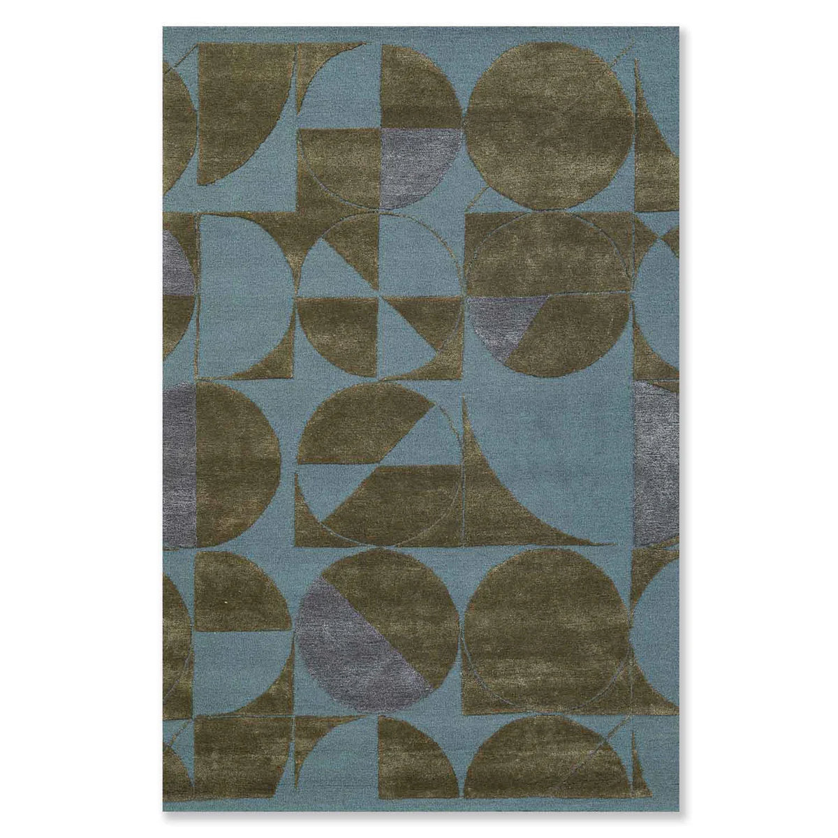 Cepos Hand Tufted Wool & Silk Rug