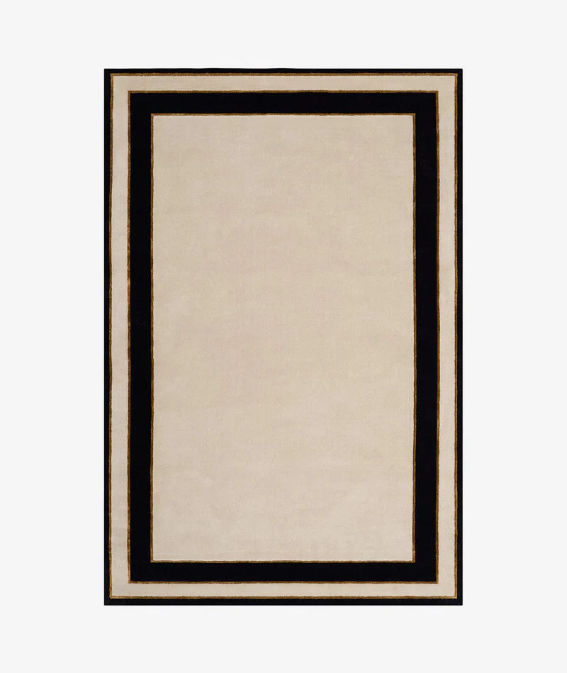 Royal Frame Hand Tufted New Zealand Wool & Silk Rug