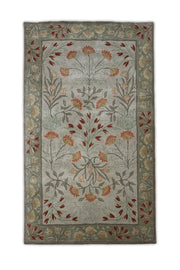 Pistachio Green Hand Tufted New Zealand Wool Rug