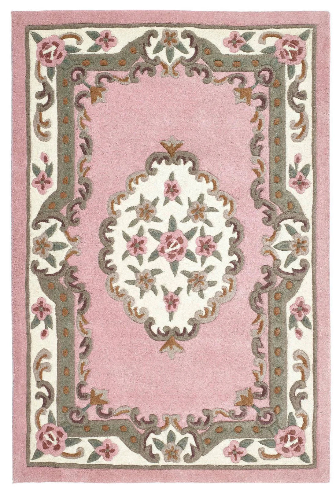 Shensi Pink Hand Tufted Rug