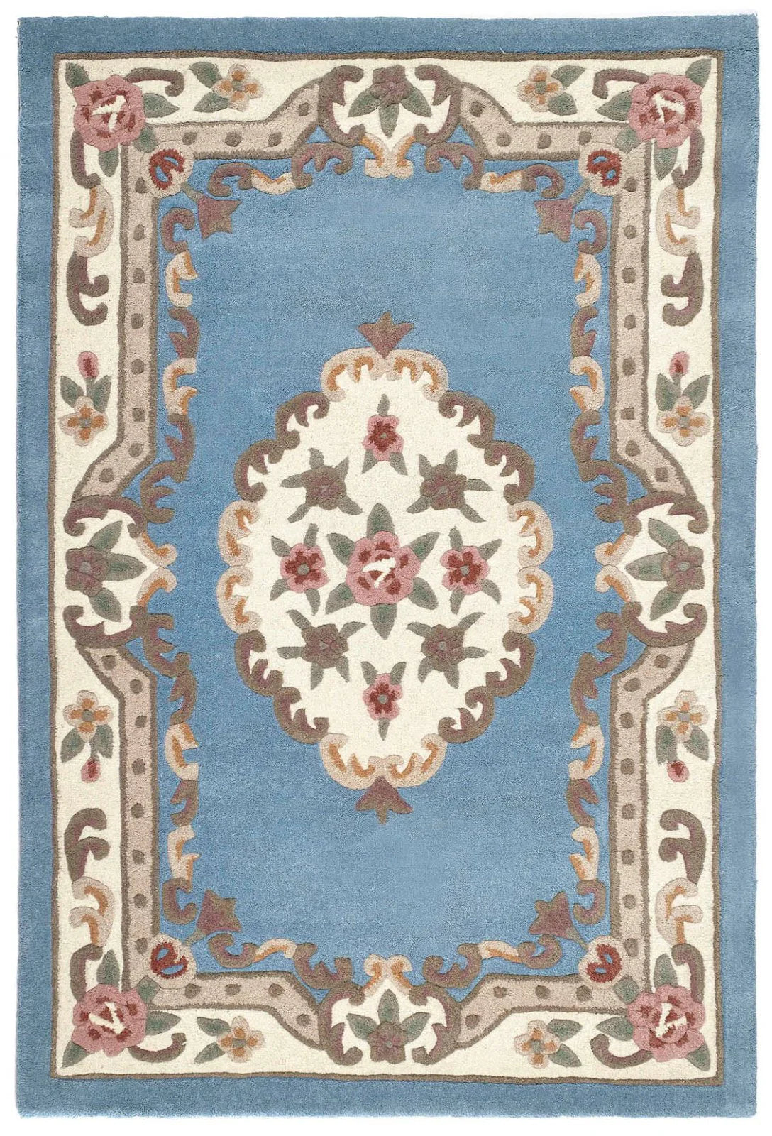 Shensi Blue Hand Tufted Rug