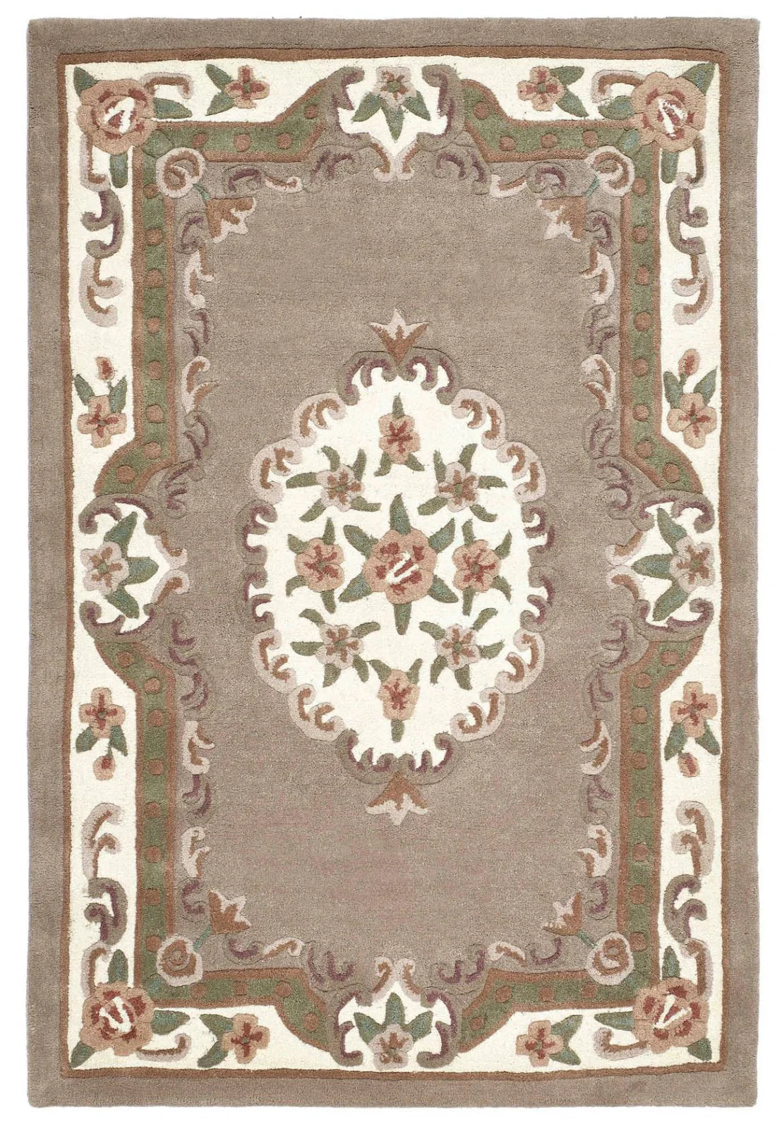 Shensi Beige Hand Tufted Rug