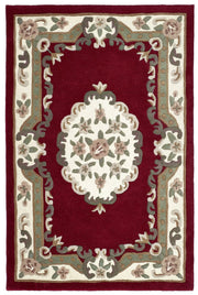 Shensi Wine Hand Tufted Rug