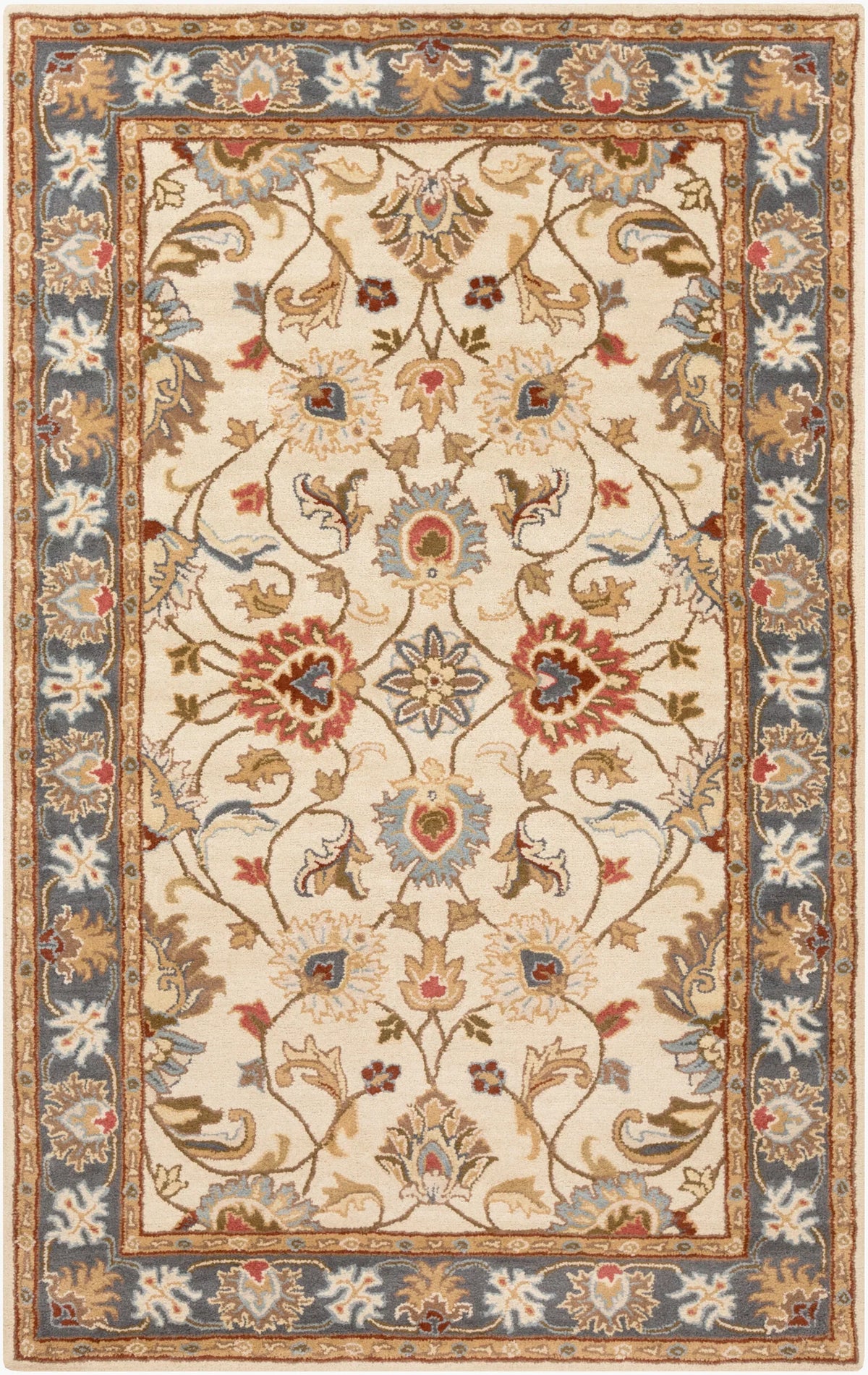 Caesar Hand-Tufted Oriental Wool Tan Rug