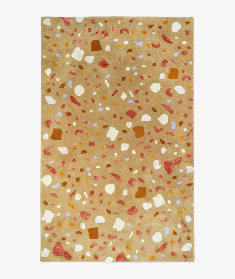 Tuti Fruti New Zealand Wool & Viscose Silk Hand Tufted Rug