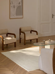 Ocher New Zealand Wool Hand Tufted Rug