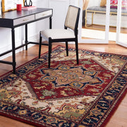 Maroon Persian Hand Tufted New Zealand Wool Rug