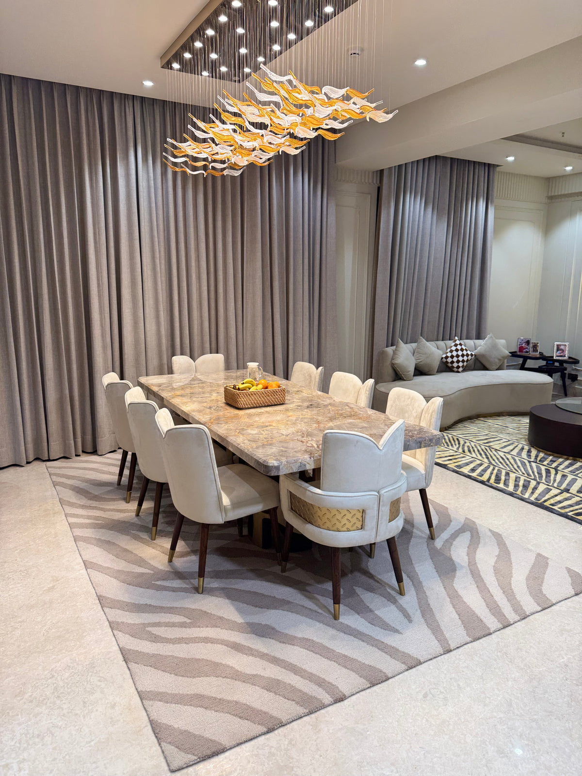 Echo Irregular Hand Tufted Carpet