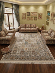 Alziya Iranian Imported 1500 Reeds Cream Rug