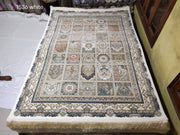 Banafsheh Iranian Imported 1500 Reeds Cream Rug