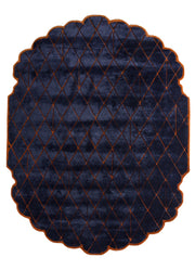 Wunderkammer Blue Hand Tufted New Zealand Wool & Viscose Rug