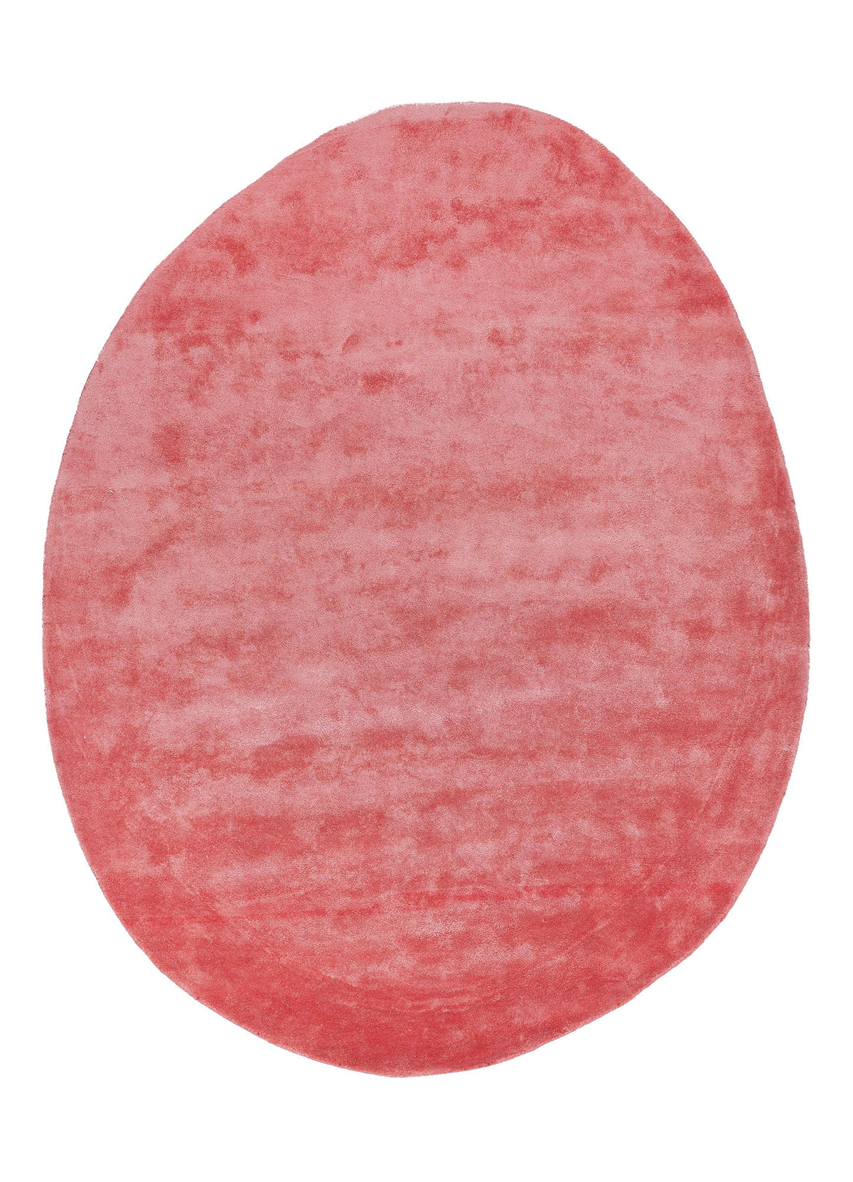Pink Hand Tufted New Zealand Wool & Viscose Rug