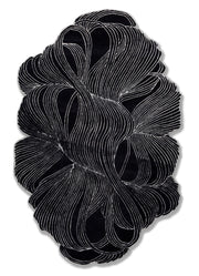 Crystal Gray Hand Tufted Wool and Viscose Rug