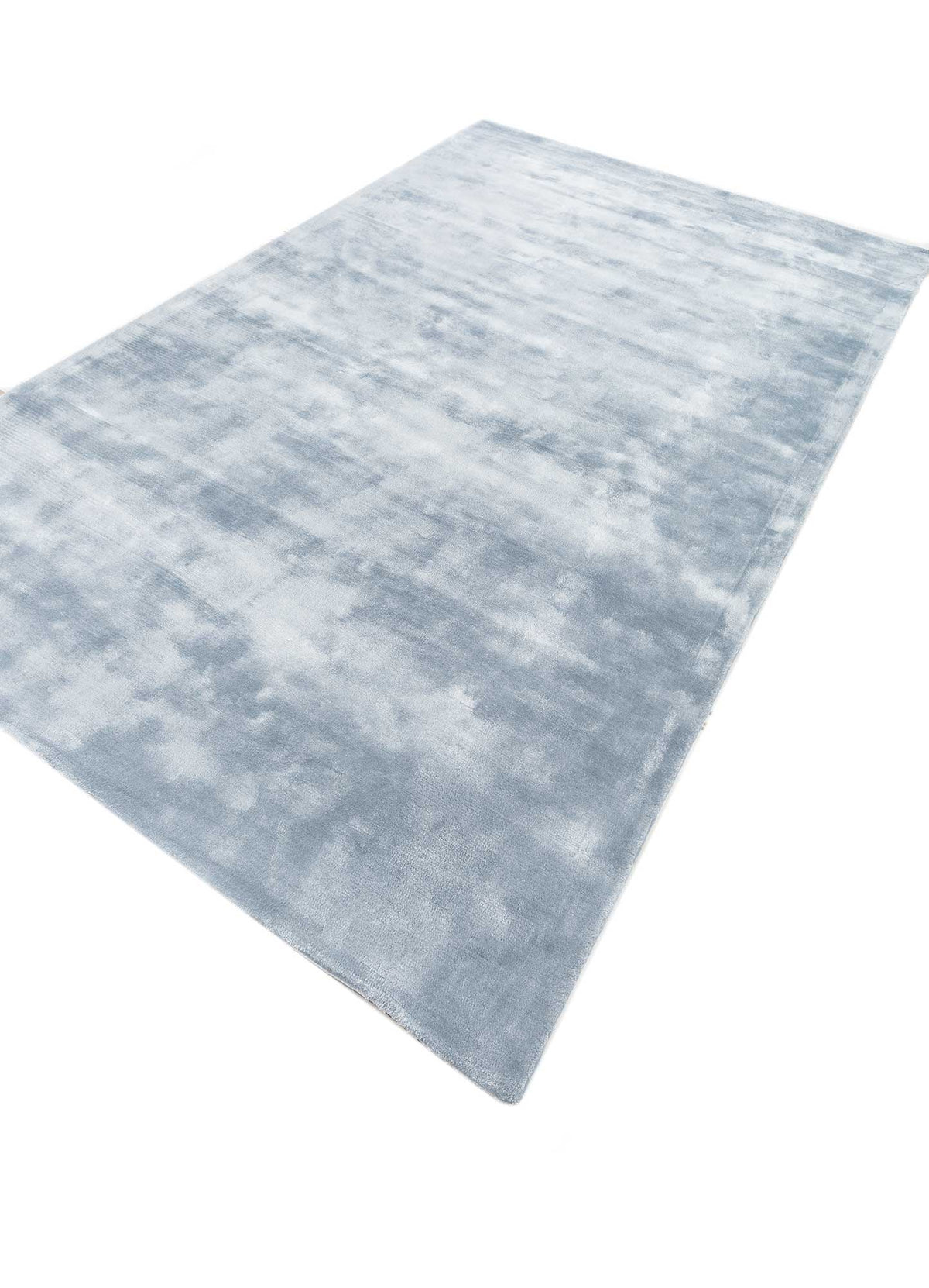 Mahogany Viscose Silk Hand Tufted Rug For Living Room & Bed Room