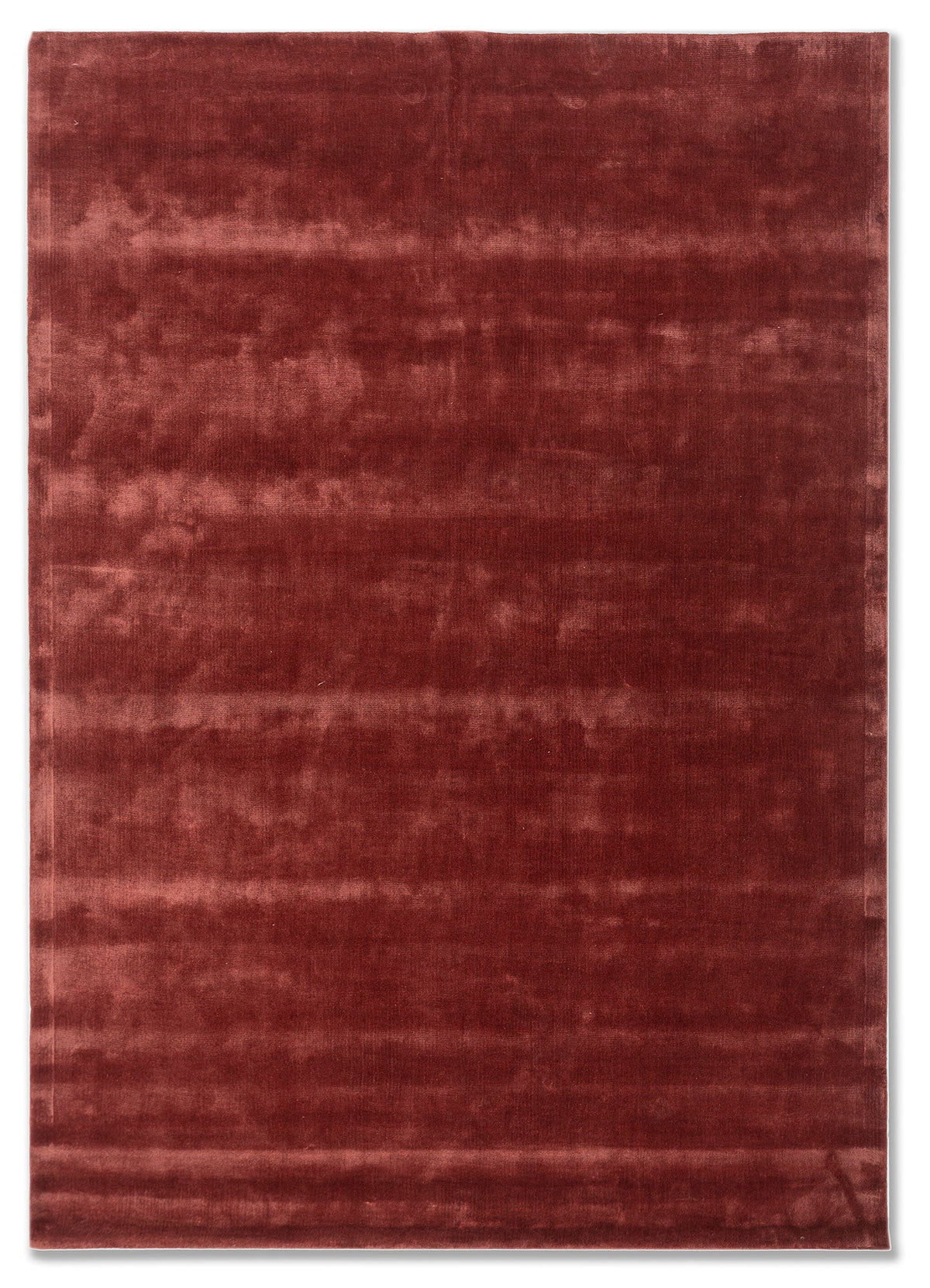 Tan Viscose Silk Hand Tufted Rug For Living Room & Bed Room