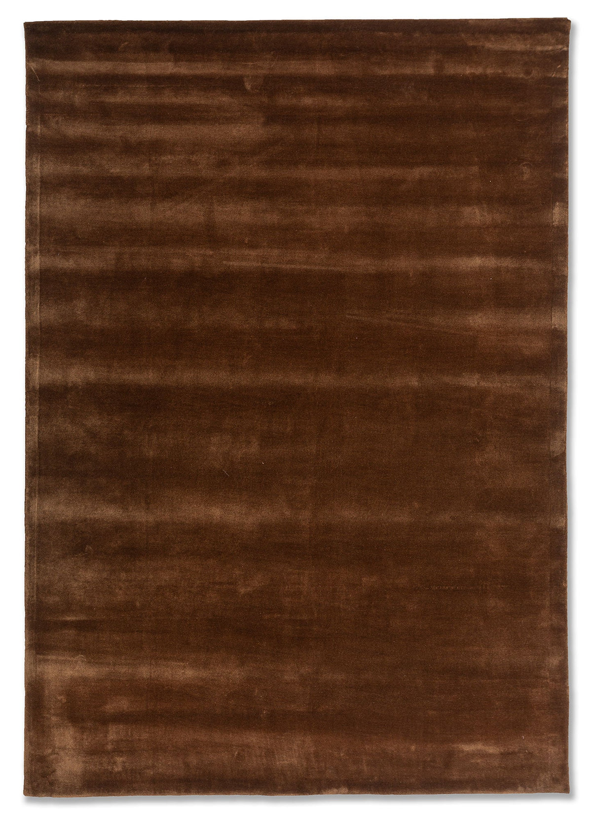 Gold Apricot Viscose Silk Hand Tufted Rug For Living Room & Bed Room