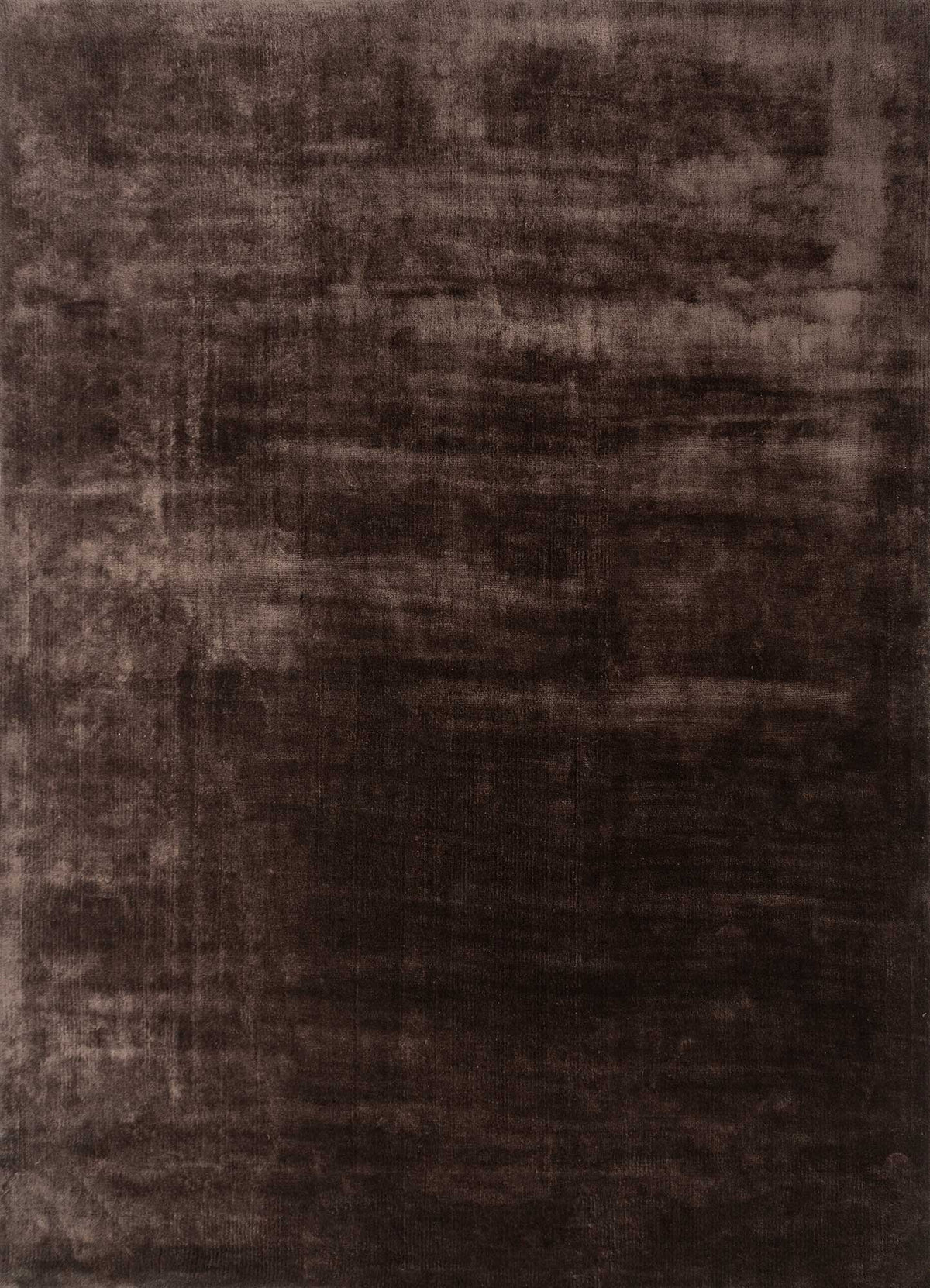Mocha Viscose Silk Hand Tufted Rug For Living Room & Bed Room
