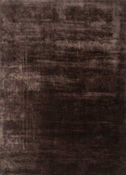 Mocha Viscose Silk Hand Tufted Rug For Living Room & Bed Room