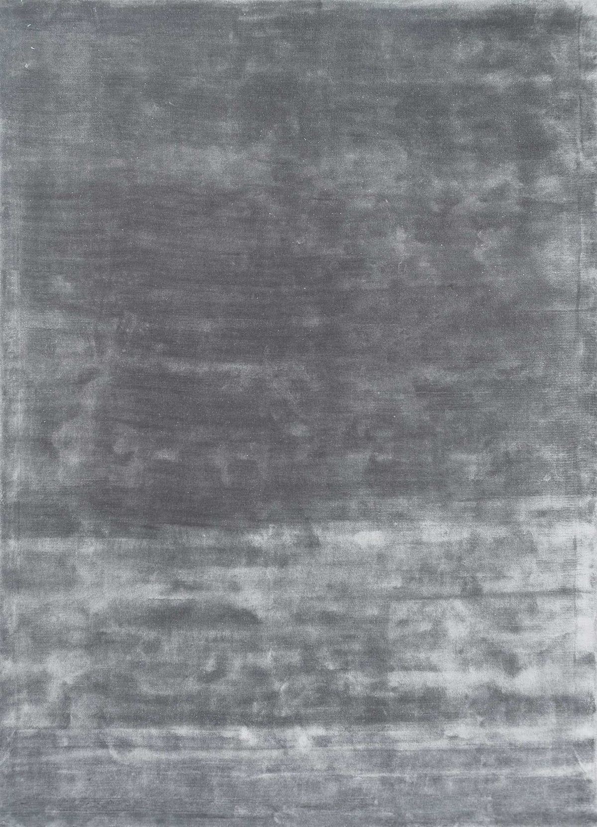 Ivory Viscose Silk Hand Tufted Rug For Living Room & Bed Room