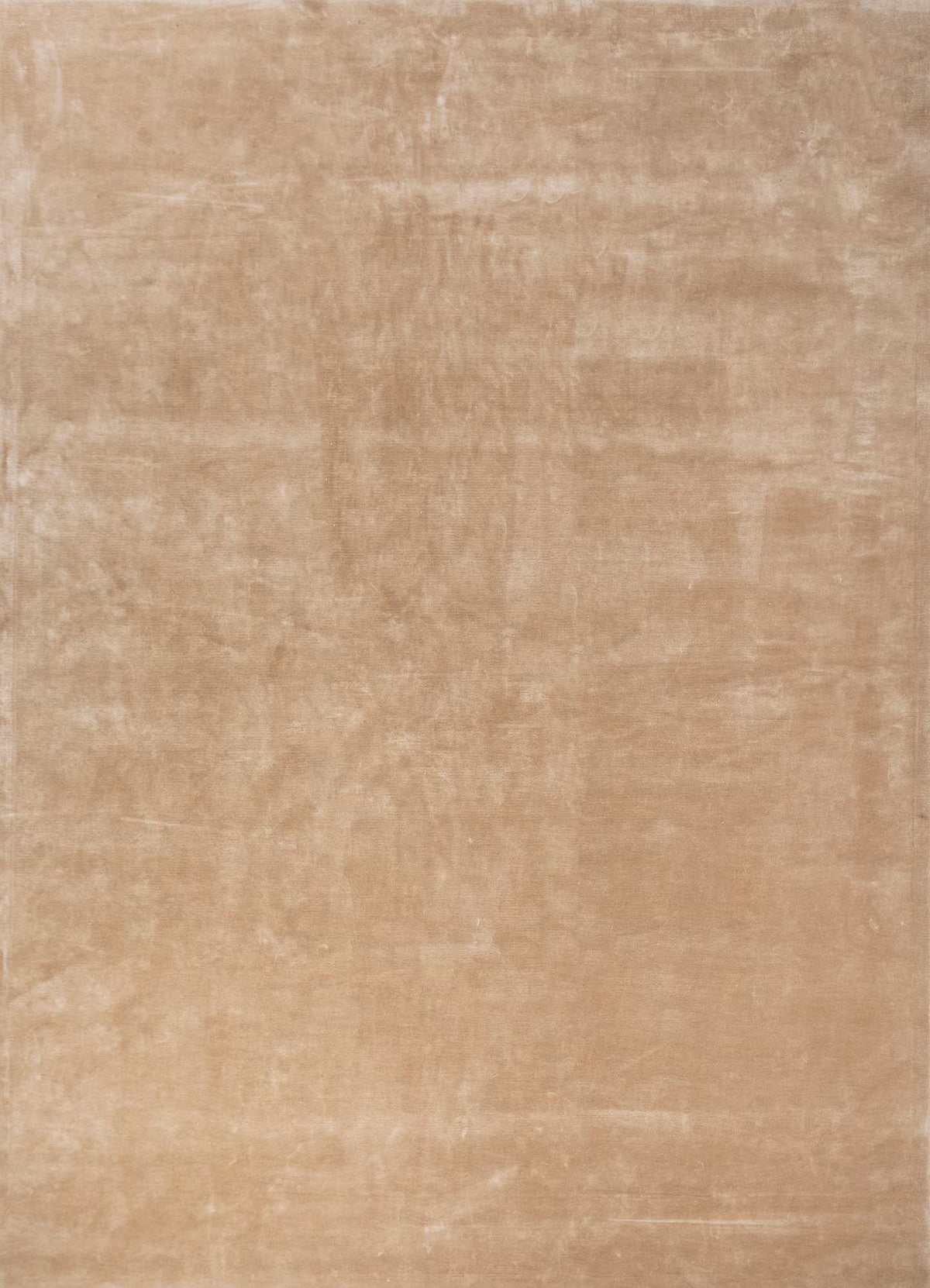 Dark Copper Viscose Silk Hand Tufted Rug For Living Room & Bed Room