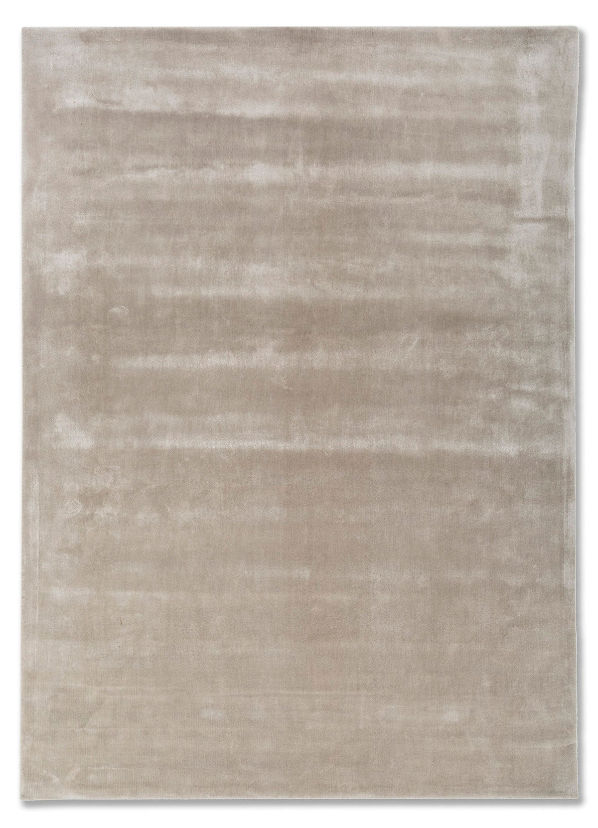 Grey & Black Viscose Silk Hand Tufted Rug For Living Room & Bed Room