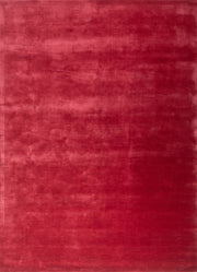 Light Grey Viscose Silk Hand Tufted Rug For Living Room & Bed Room