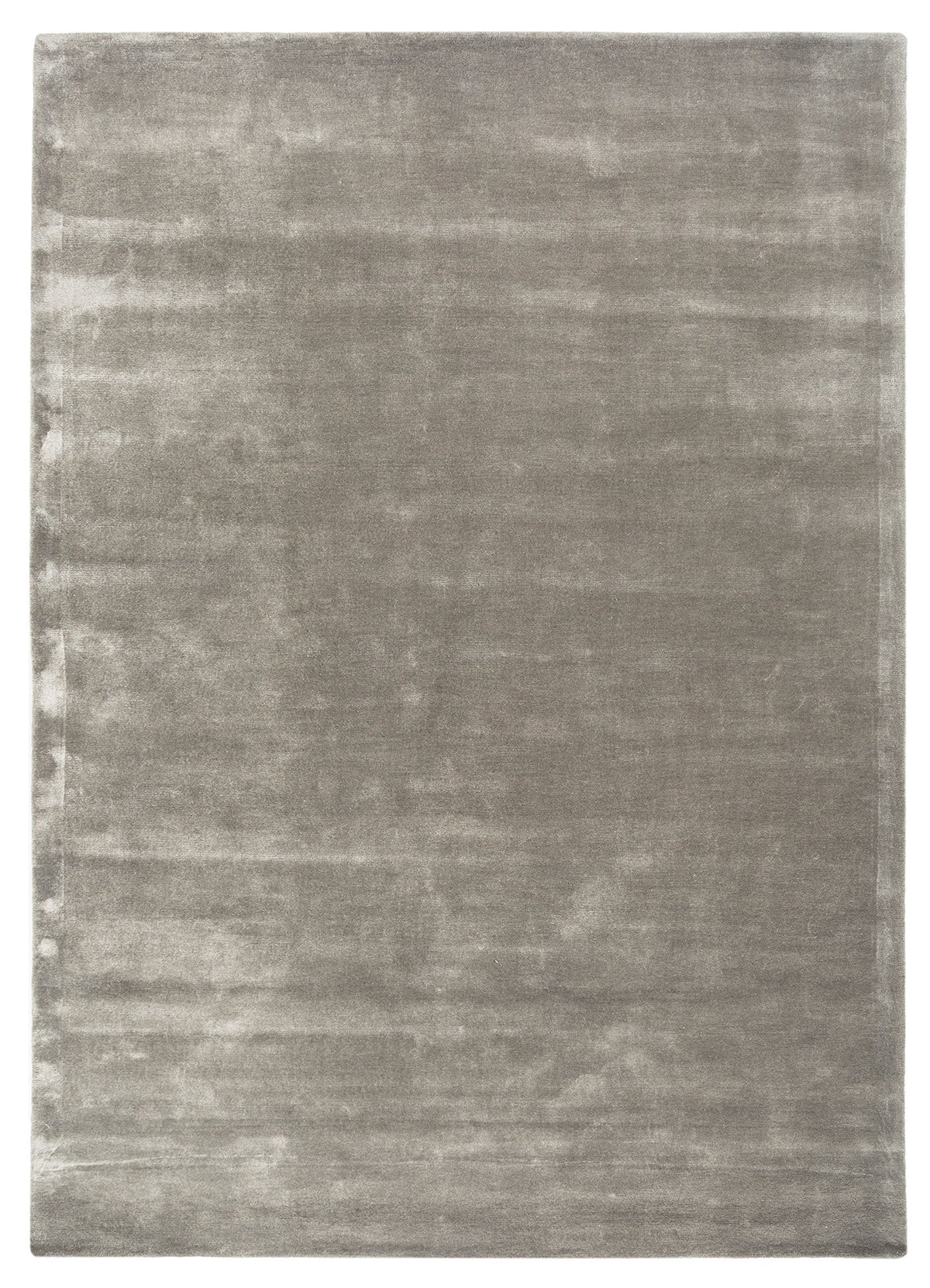Aegean Blue Viscose Silk Hand Tufted Rug For Living Room & Bed Room