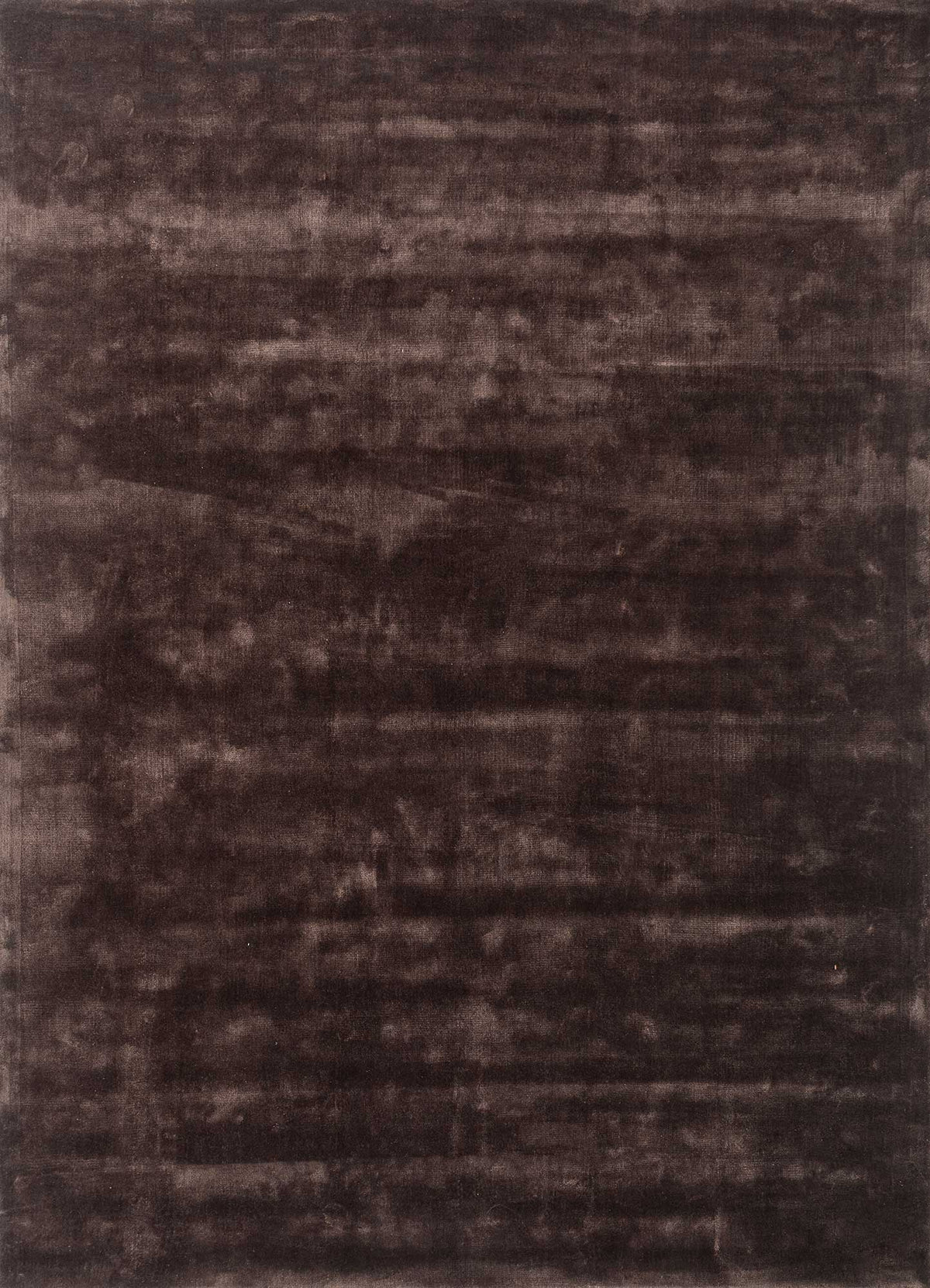 Dark Beige Viscose Silk Hand Tufted Rug For Living Room & Bed Room