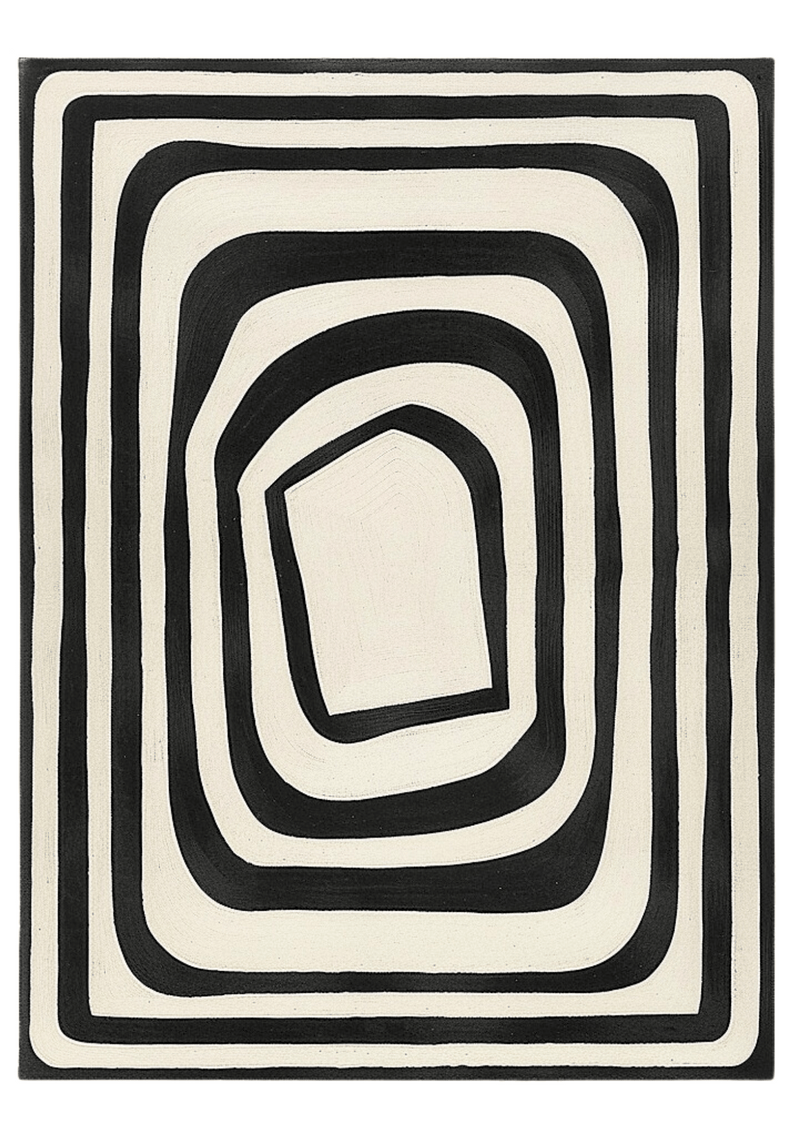 Låg Hand Tufted New Zealand Wool Rug