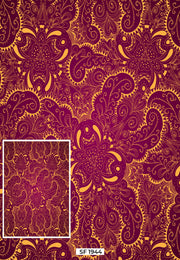 Black & Gold 3mm Printed Matt For Events , Wedding’s & Exhibition