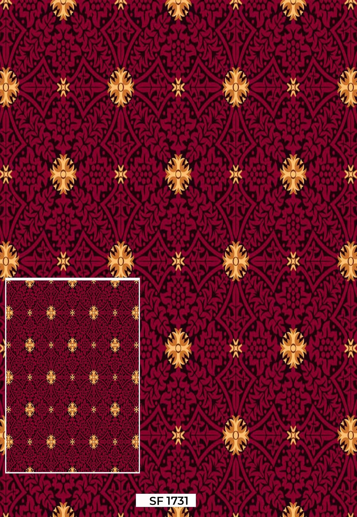 Brown 3mm Printed Matt For Events , Wedding’s & Exhibition