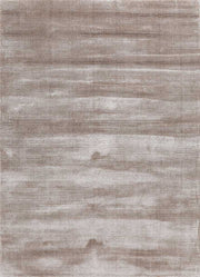 Handwoven Classic Gray Wool / Viscose Rug