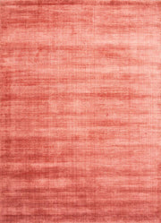 Handwoven Tea Rose Wool / Viscose Rug
