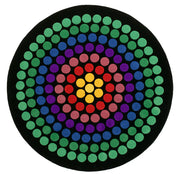Rainbow Hand Tufted  New Zealand Wool Rug