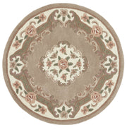 Shensi Beige Round Rug