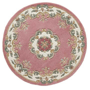 Royal Rose Circle Round Rug