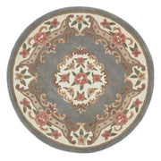 Shensi Grey Round Rug