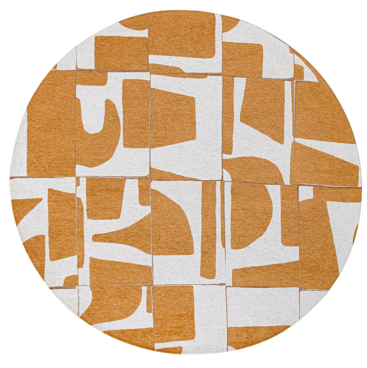 Louis De Poortere Papercut Curry Round Rug