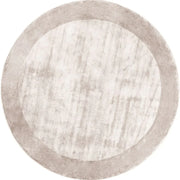 Basis Light Beige Hand Tufted Viscose Silk Rug