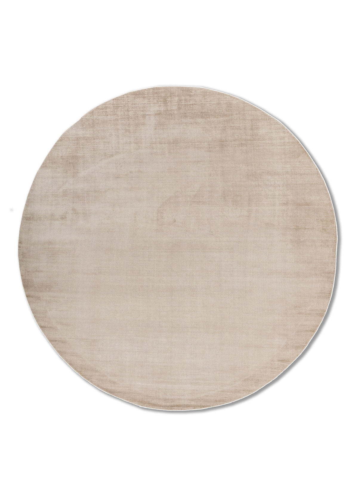 Radius Camel Beige Viscose Silk Rug
