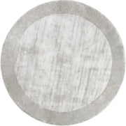 Cera Silver Hand Tufted Viscose Silk Rug