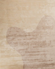 Handwoven Nasai Silk Pastel Clay Luxury Wool / Viscose Rug