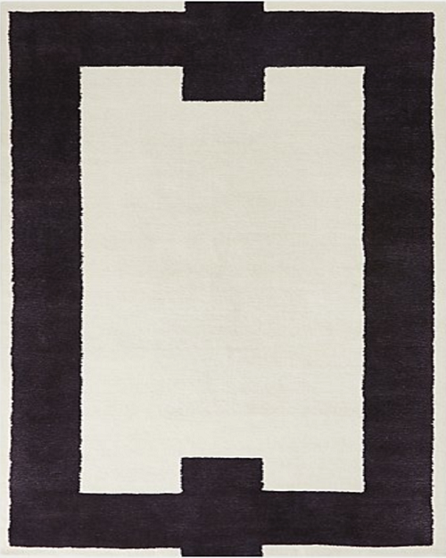 Chain Reversible Hand Tufted New Zealand Wool Rug