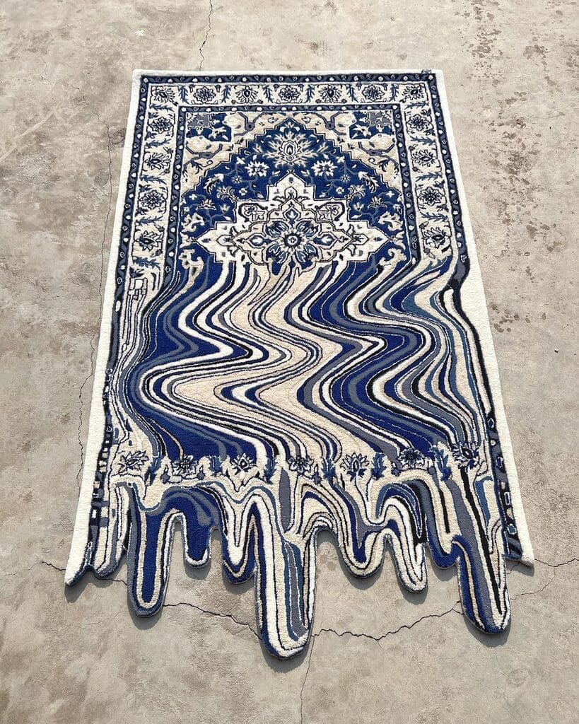 Fade Away Hand Tufted New Zealand Wool Rug