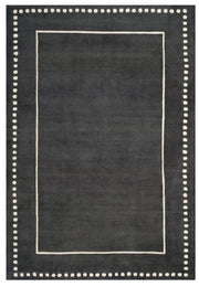 Slate Spot Tufted New Zealand Wool Rug