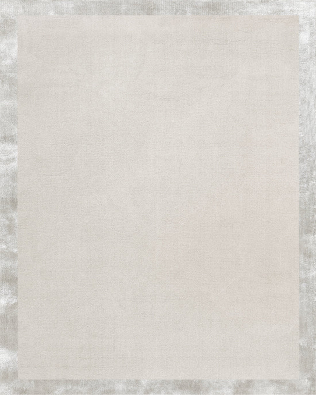 Handwoven  Fragment Wool & Silk Luxury Viscose Rug