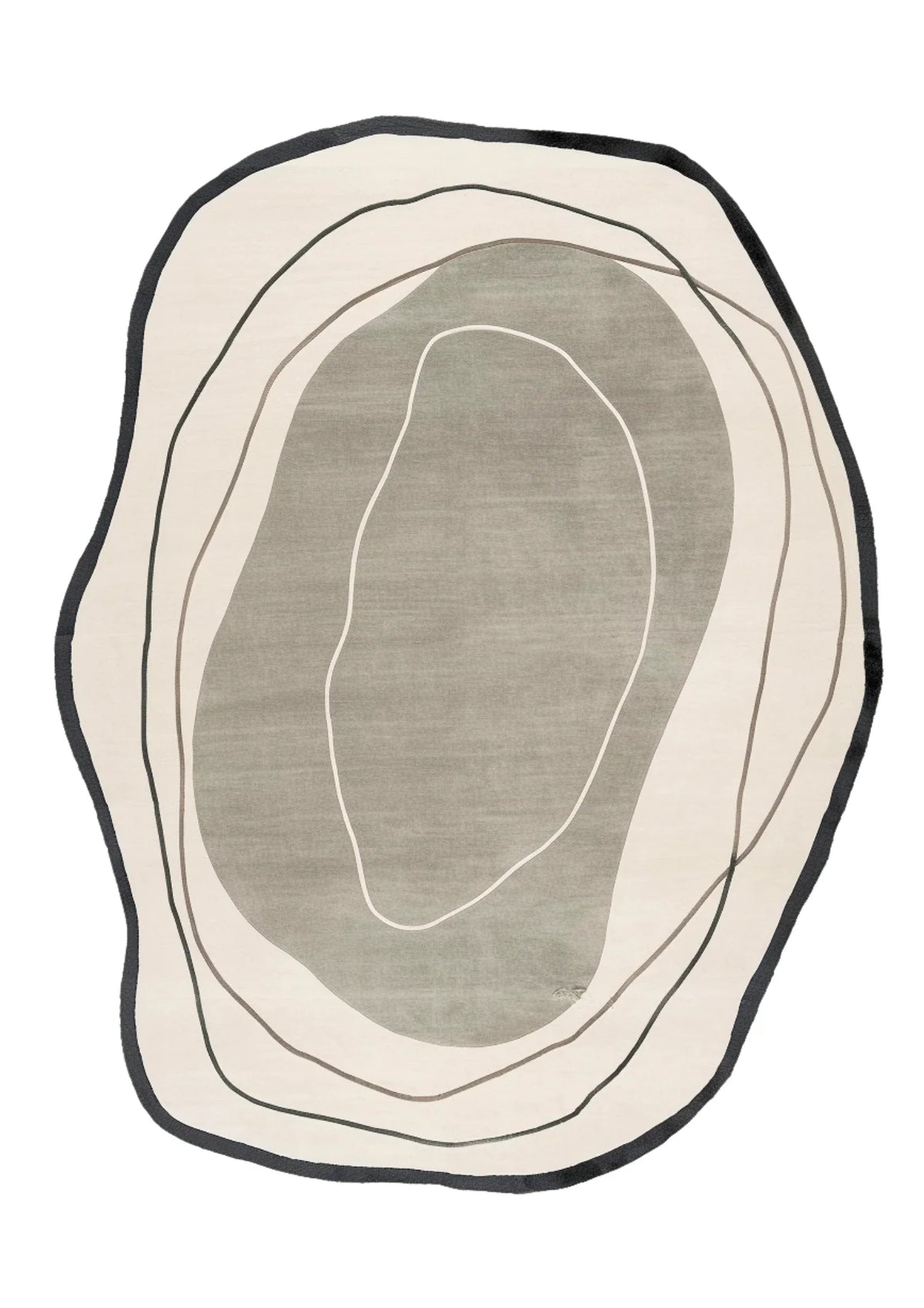 Woolen Hand Tufted Topos Rug
