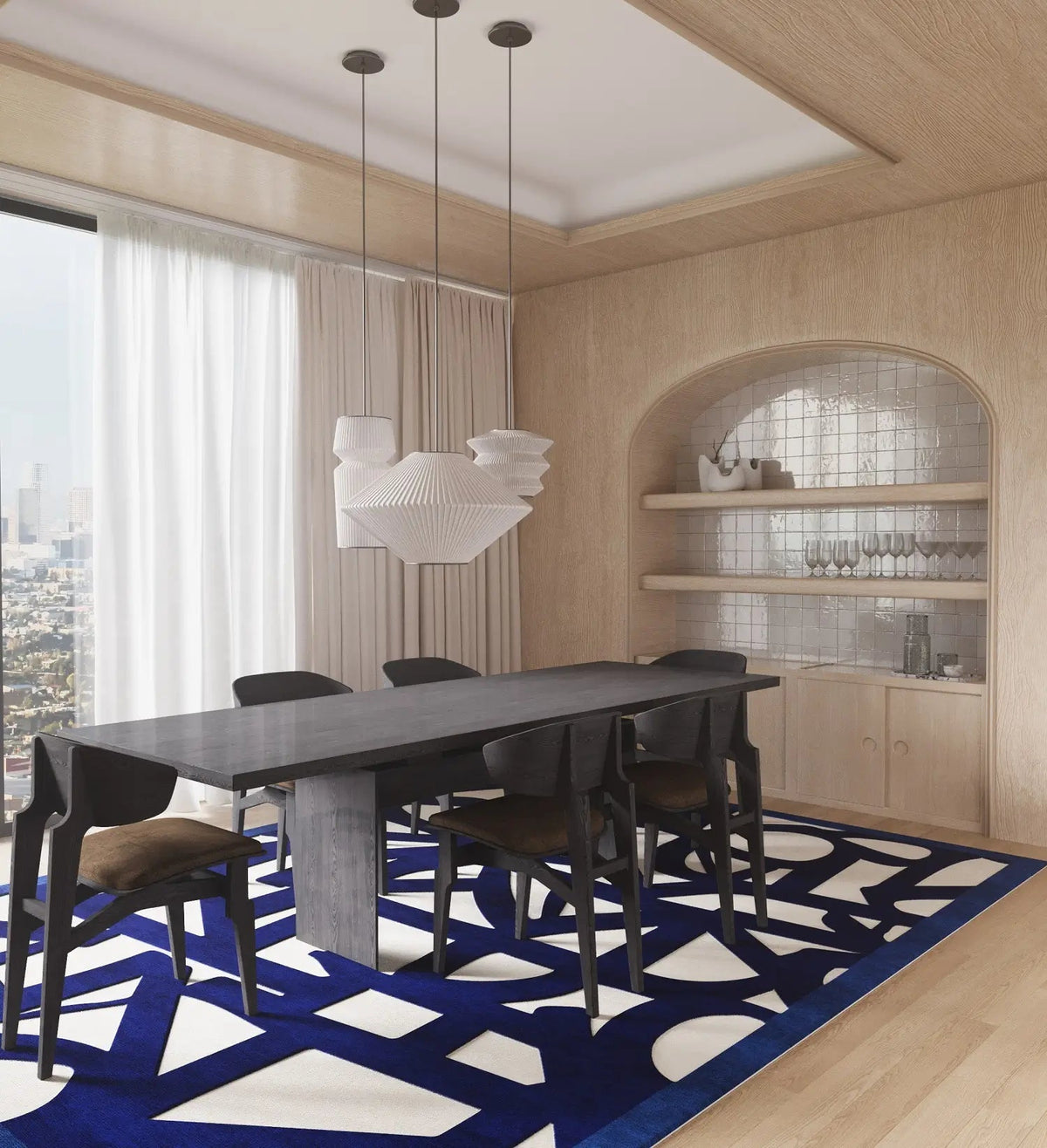 Bulu New Zealand Wool & Silk Rug