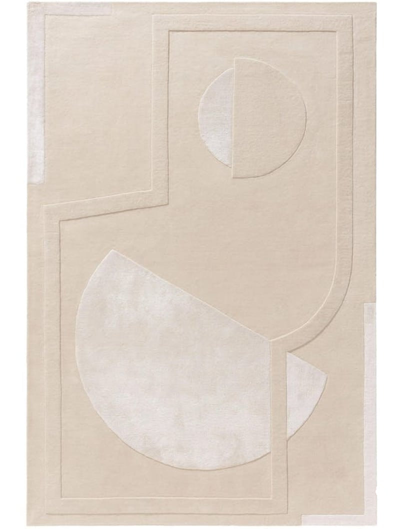 Classic New Zealand Wool & Silk Hand Tufted Rug