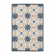 Amask Beige Hand Tufted Woolen Rug